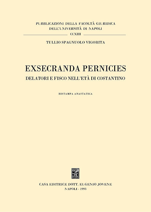 Exsecranda pernicies.