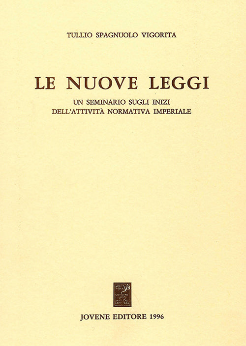 Le nuove leggi.