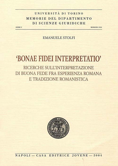 Bonae fidei interpretatio.