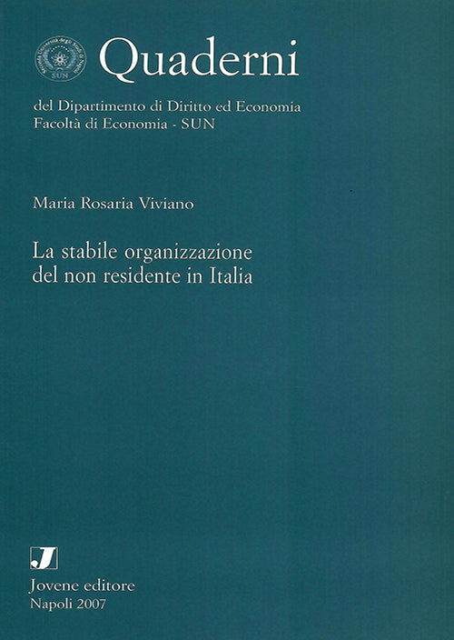 La stabile organizzazione del non residente in Italia
